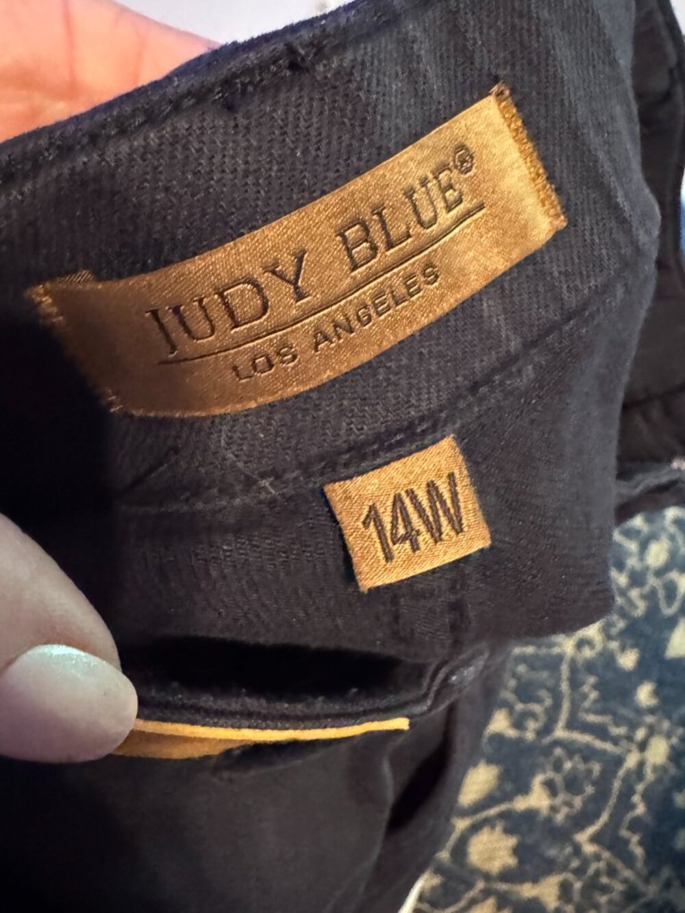 Judy Blue - Airplane Mode High Rise Jogger - Navy - 14w - Picture 4 of 9